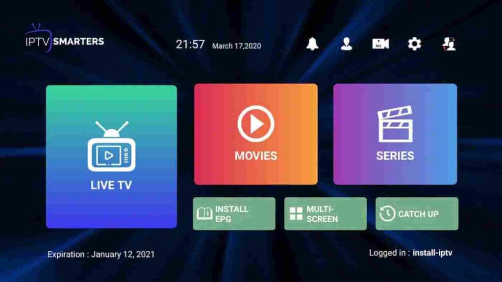Android phone, tablet & TV box: Let it load, then start watching
