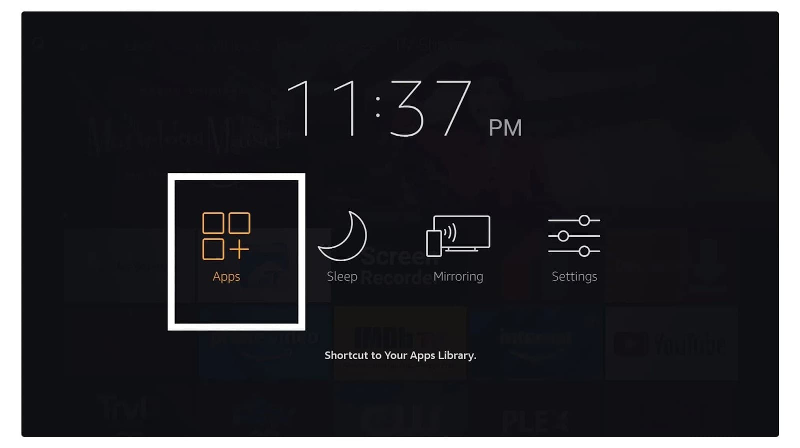 Amazon Fire TV Stick: Find the app