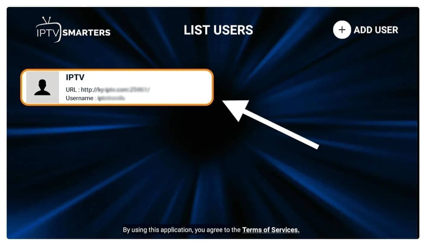Amazon Fire TV Stick: Open your profile