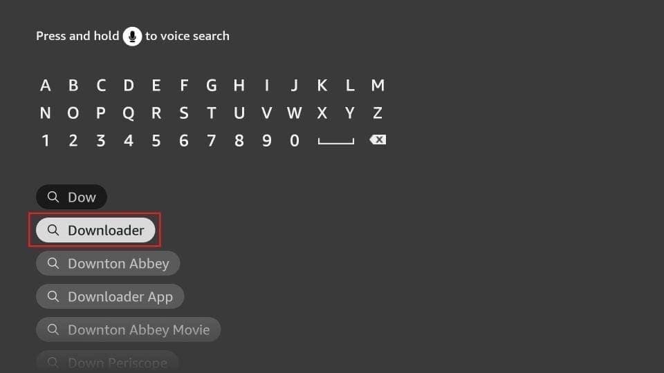 Amazon Fire TV Stick: Install the Downloader app